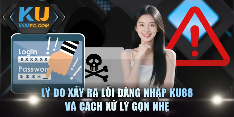 Lý do xảy ra lỗi đăng nhập KU88 và cách xử lý gọn nhẹ